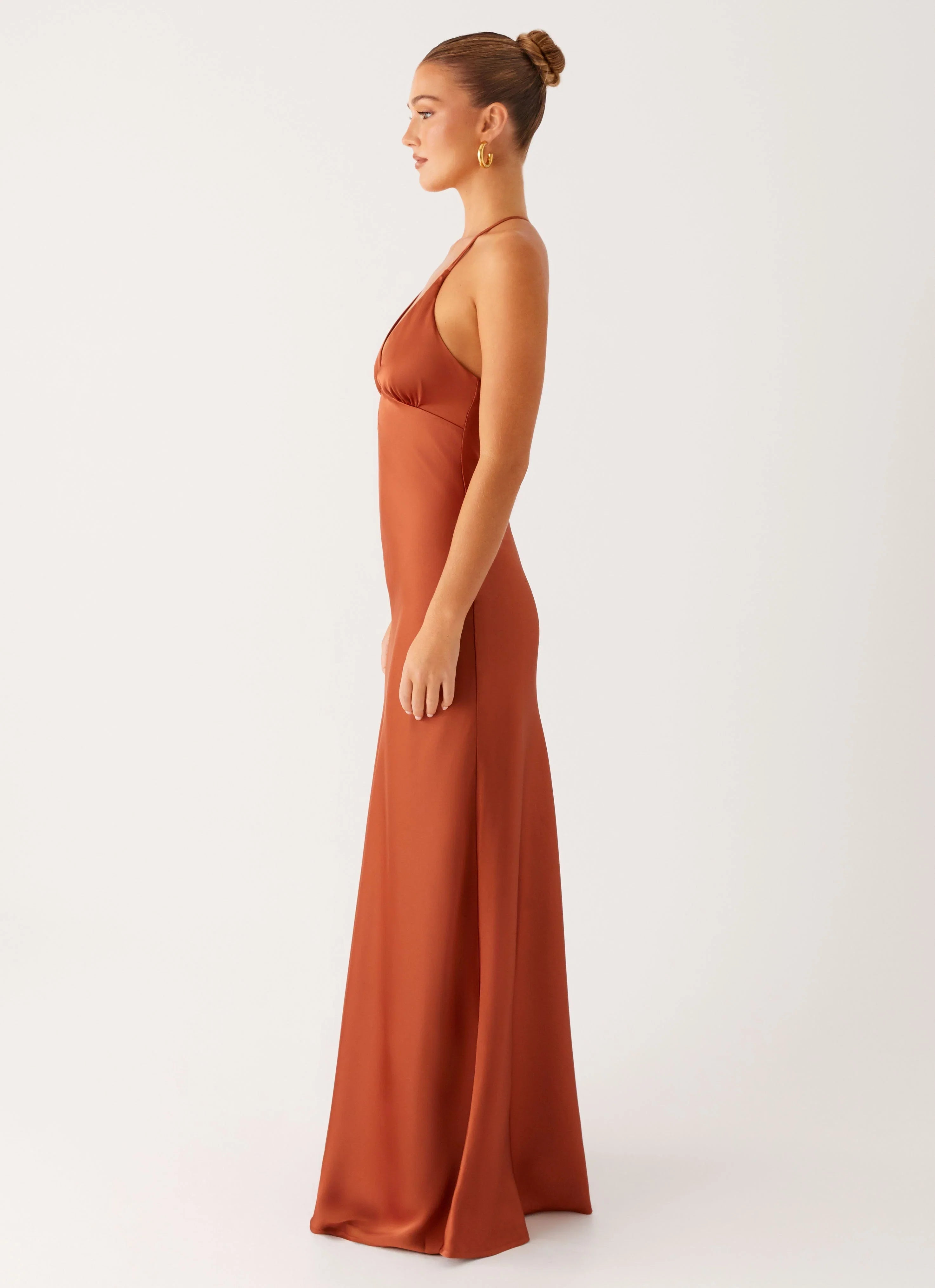Sundowner Maxi Dress Rust