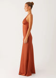 Sundowner Maxi Dress Rust