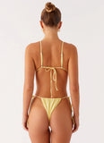 Soffa Bikini Top Yellow