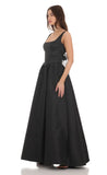 Back Bow Gown in Black