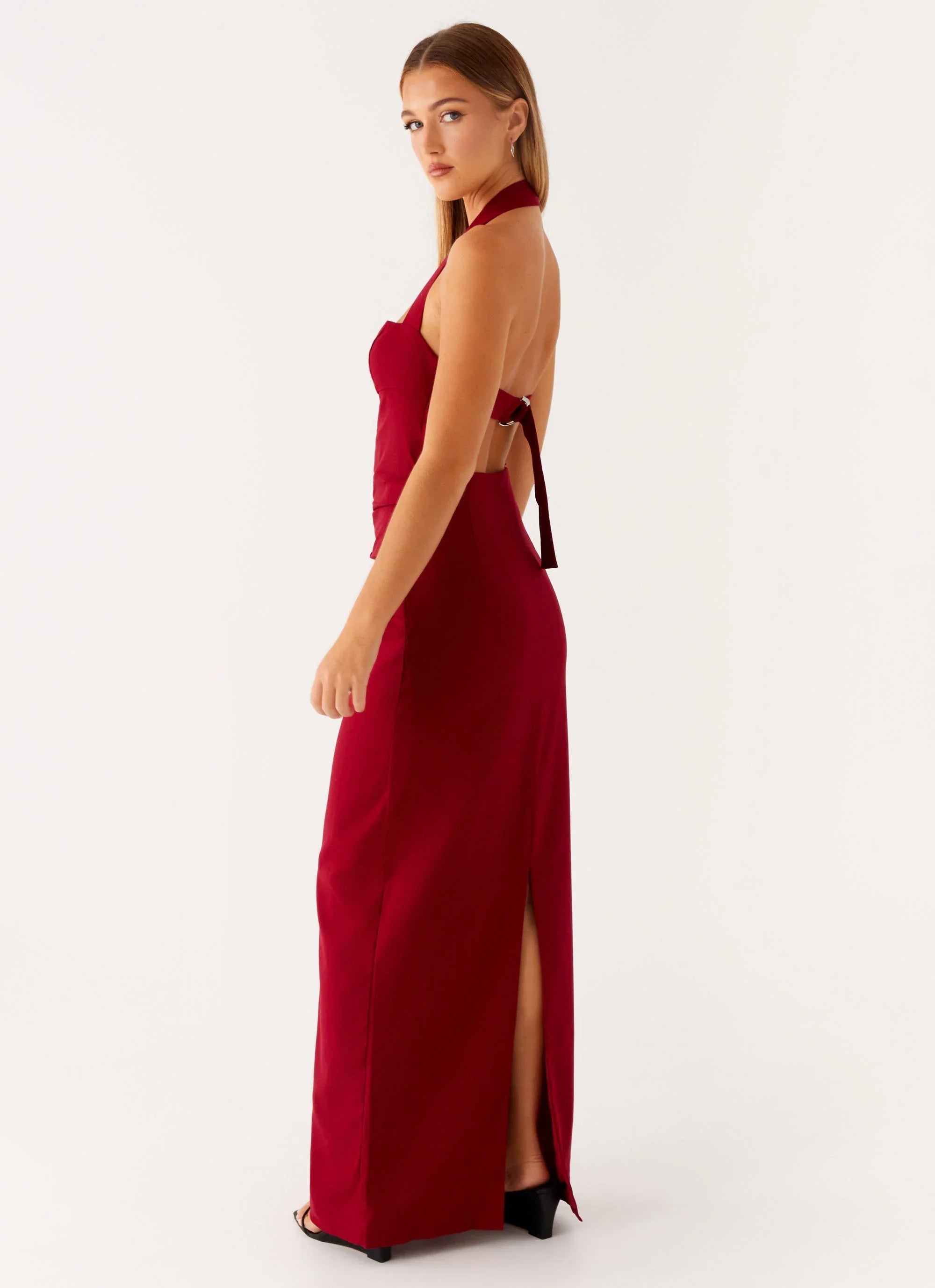Rumour Has it Maxi Dress Red
