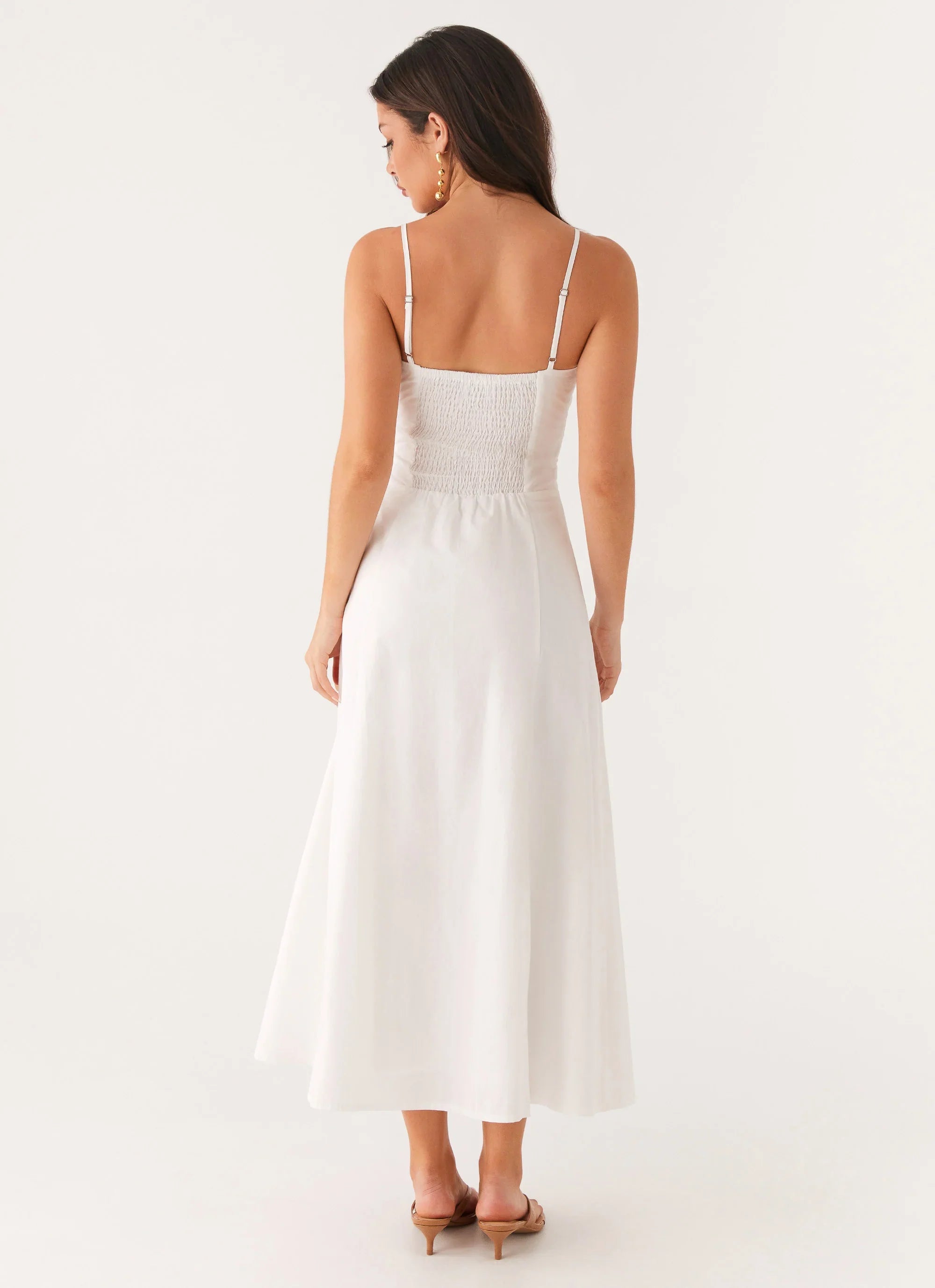Noosa Midi Dress White