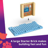 LEGO Friends Animal Vet Clinic Building Toy Playset for Preschool Girls Boys Ages 4 Gift for Birthdays W Valeria Zac Minidolls 5 Toy Pets Accessories 42696
