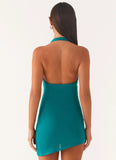 Worth It Mini Dress Blue