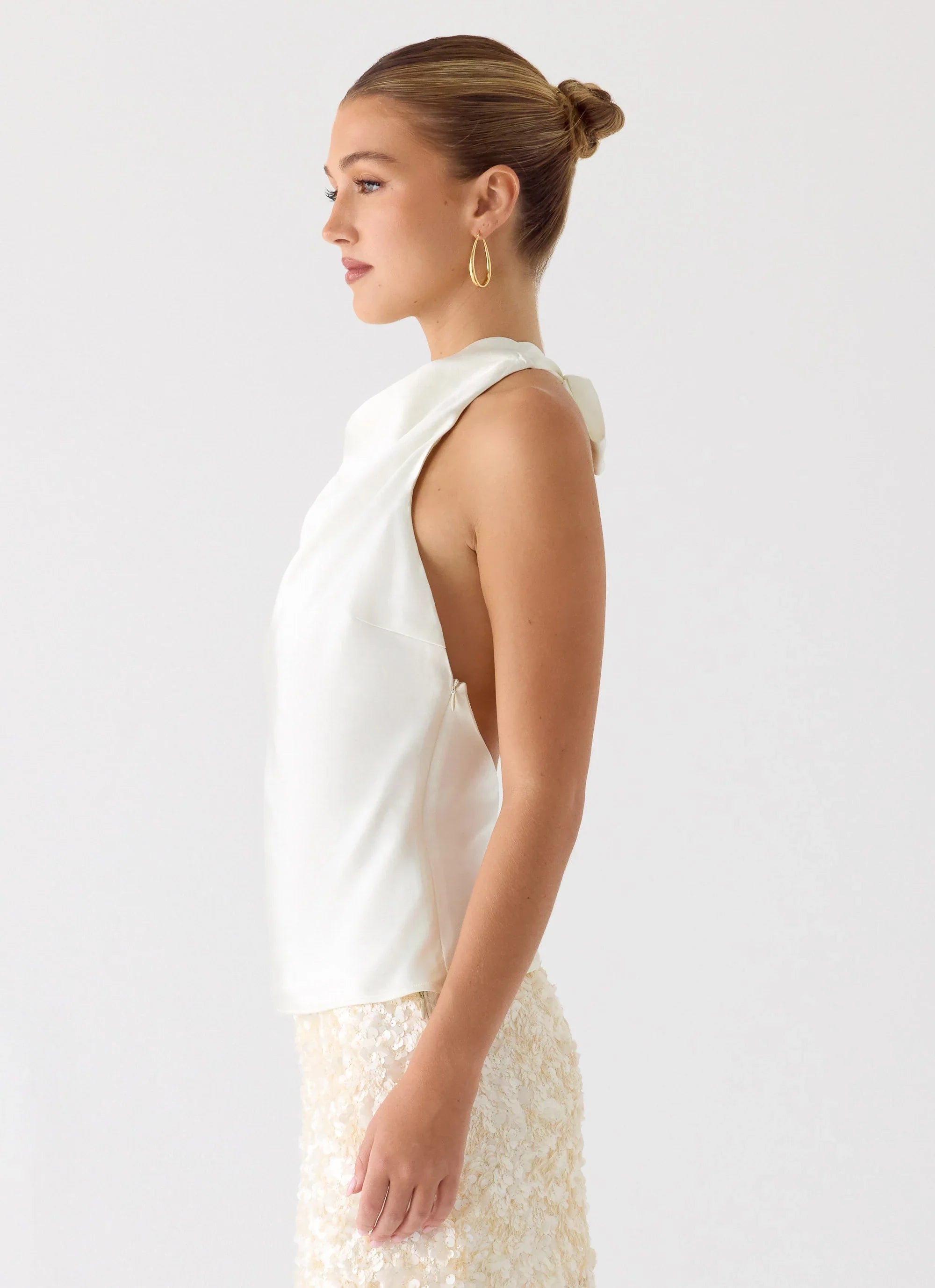 Malani Top White
