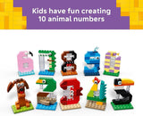 LEGO Birthday Numbers Educational Counting Building Toy for Boys Girls Ages 6 Birthday Decoration for Kids Fun Gift Idea 40807