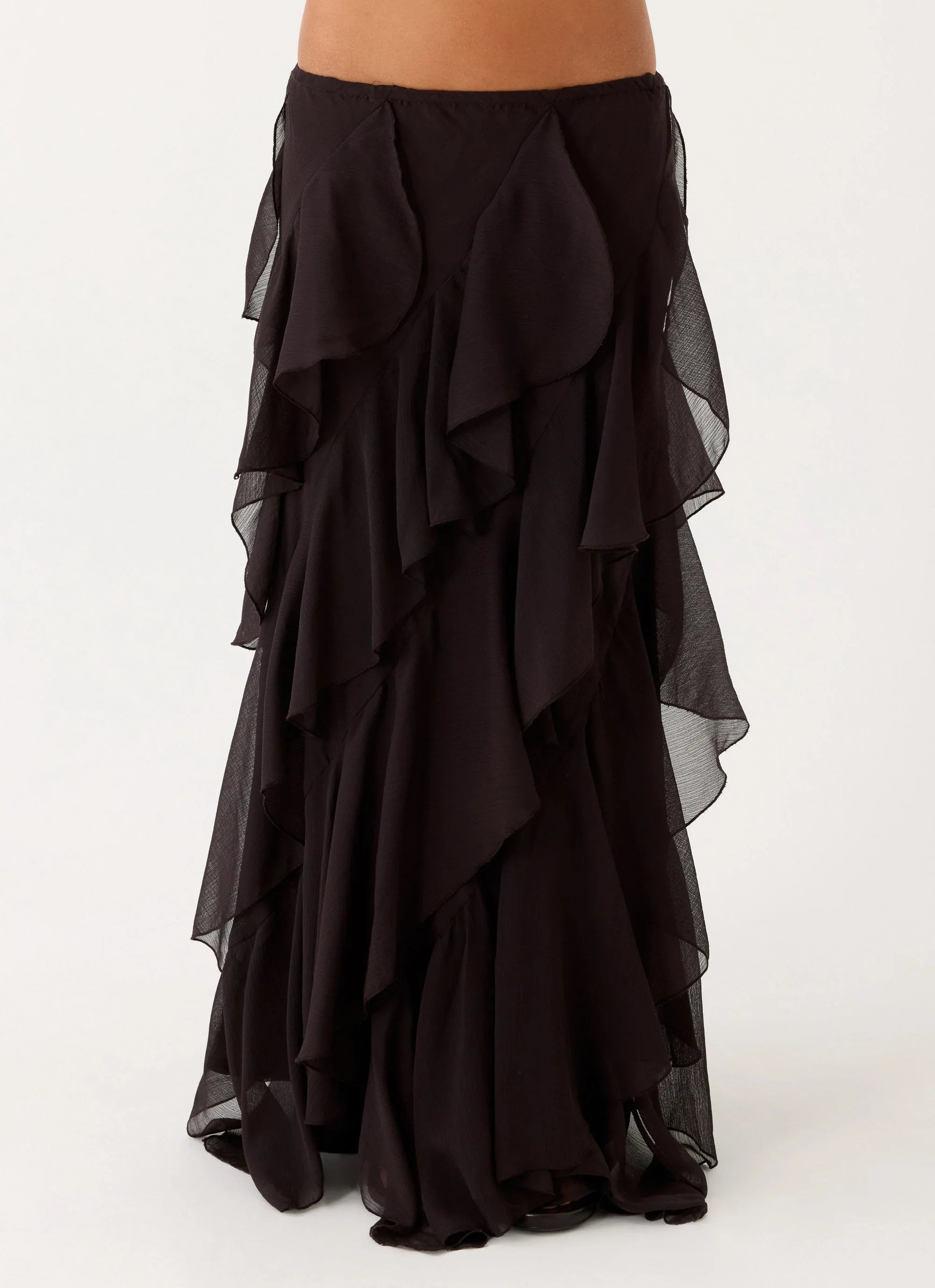 Silvanna Maxi Skirt Chocolate