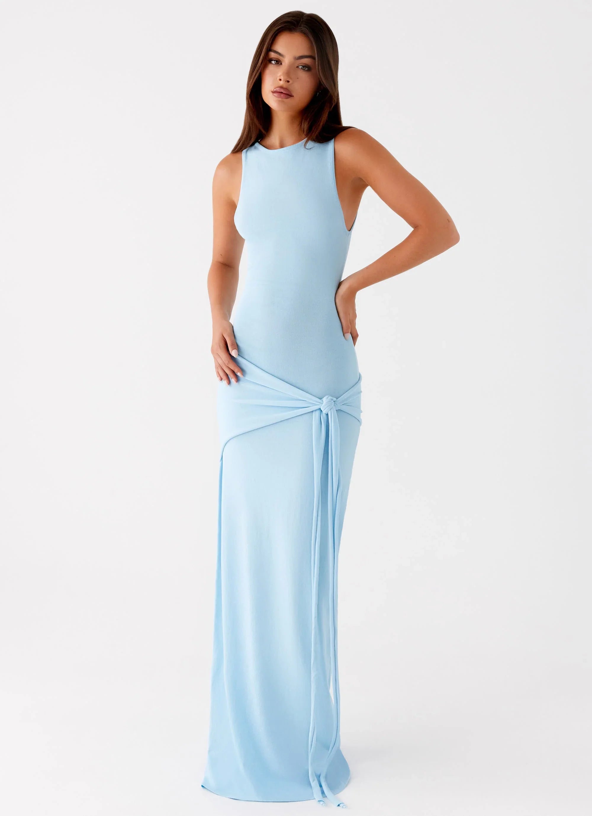 Leona Maxi Dress Turquoise