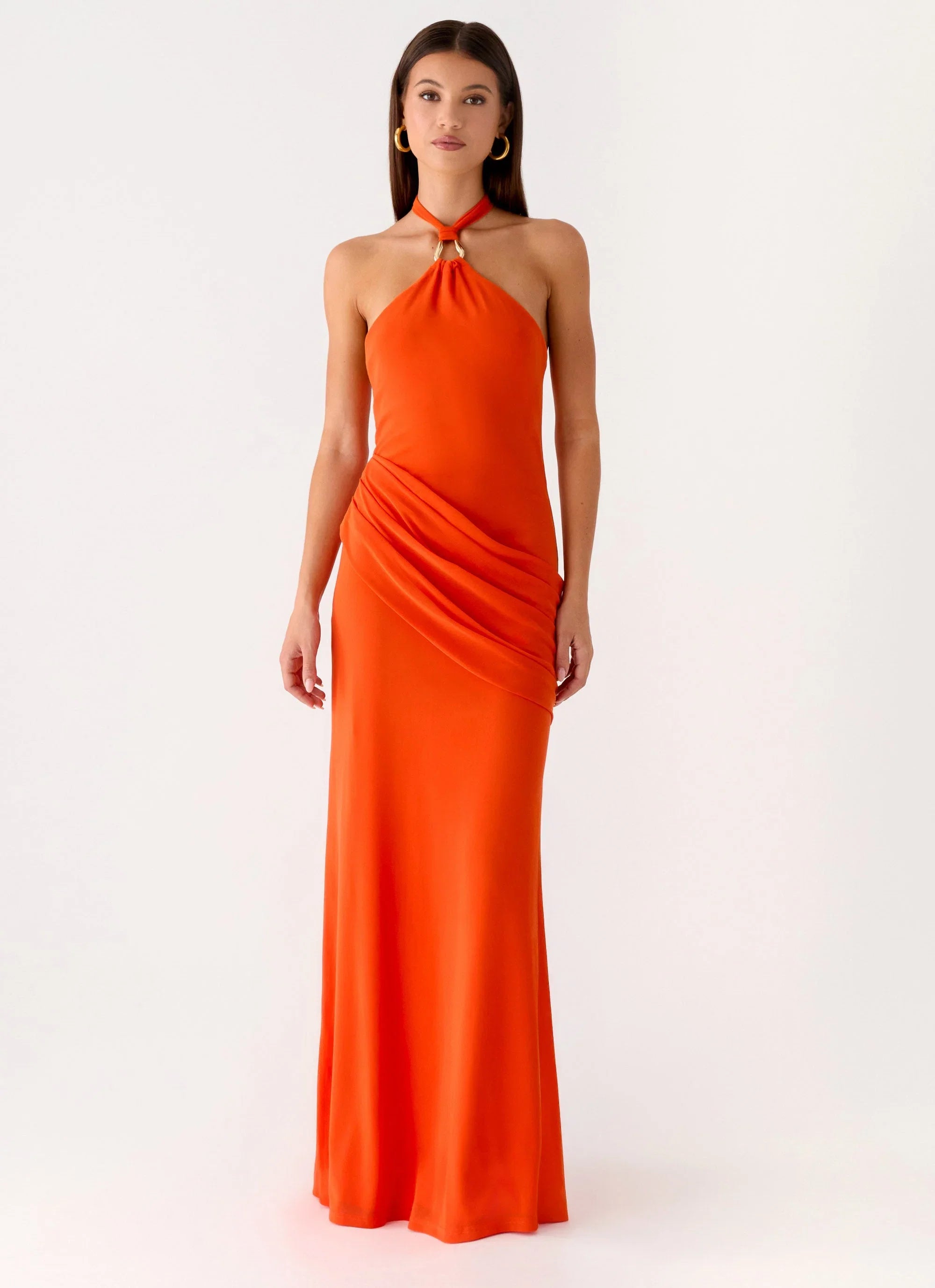 Henrietta Maxi Dress Orange