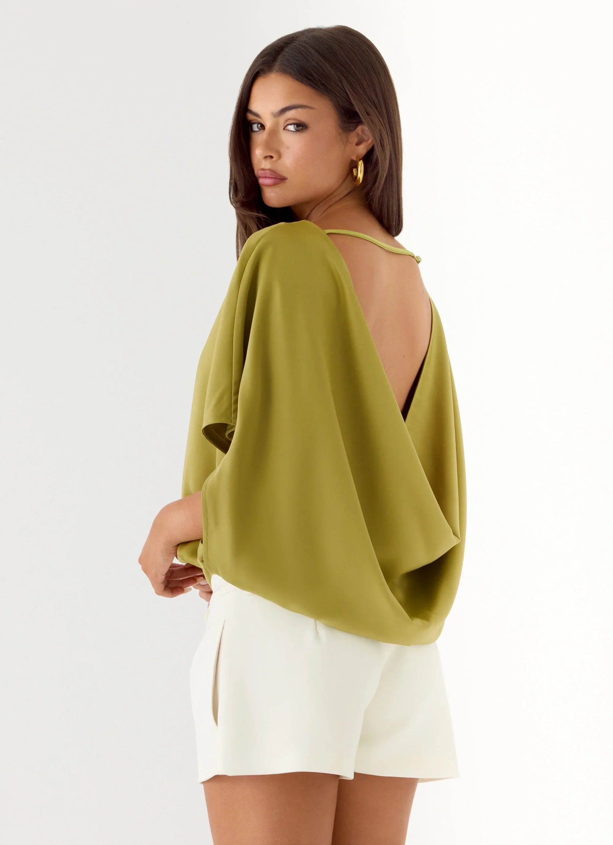 Serena Top Fern Green