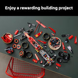 LEGO Technic Ferrari SF 24 F1 Model Car Kit Building Set for Adults Ages 18 with Realistic Features Ferrari DIY Craft for Display Gift Idea for F1 Fans 42207
