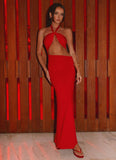 Its Obvious Maxi Dress Red