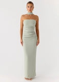 Libra Maxi Dress Pastel Sage