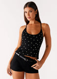 Katie Suede Mini Shorts Black