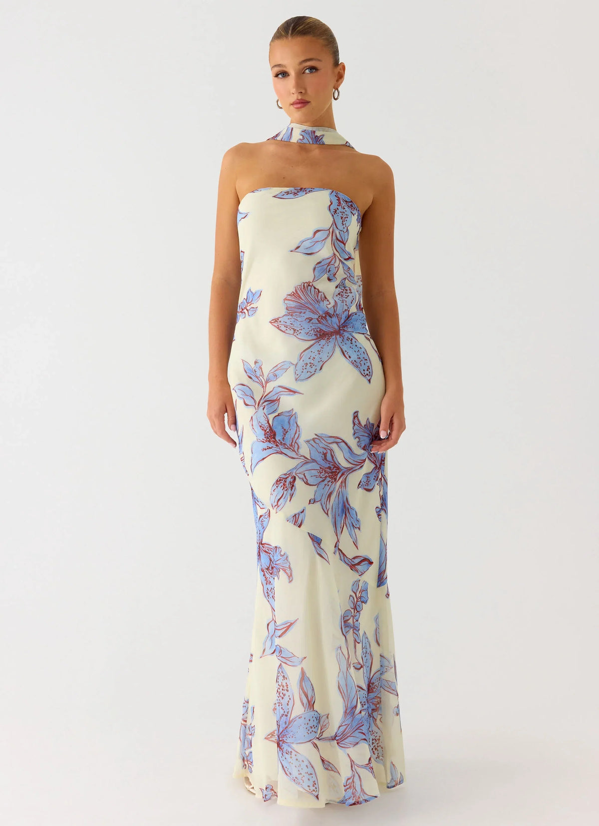 Under The Pagoda Maxi Dress Violet Blossom