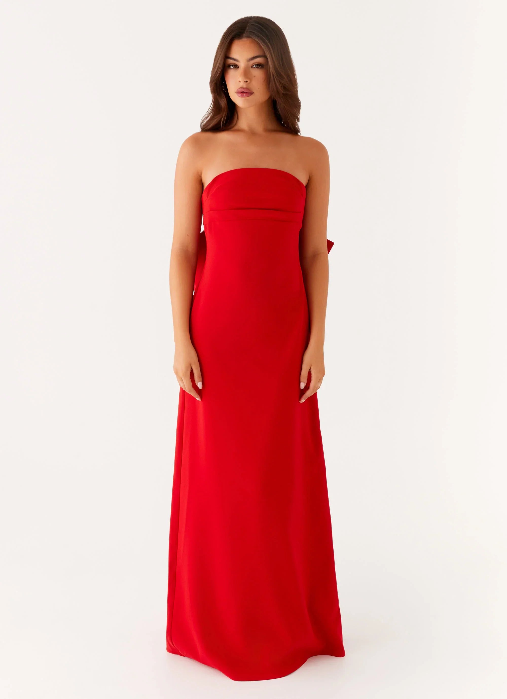 Meredith Maxi Dress Red