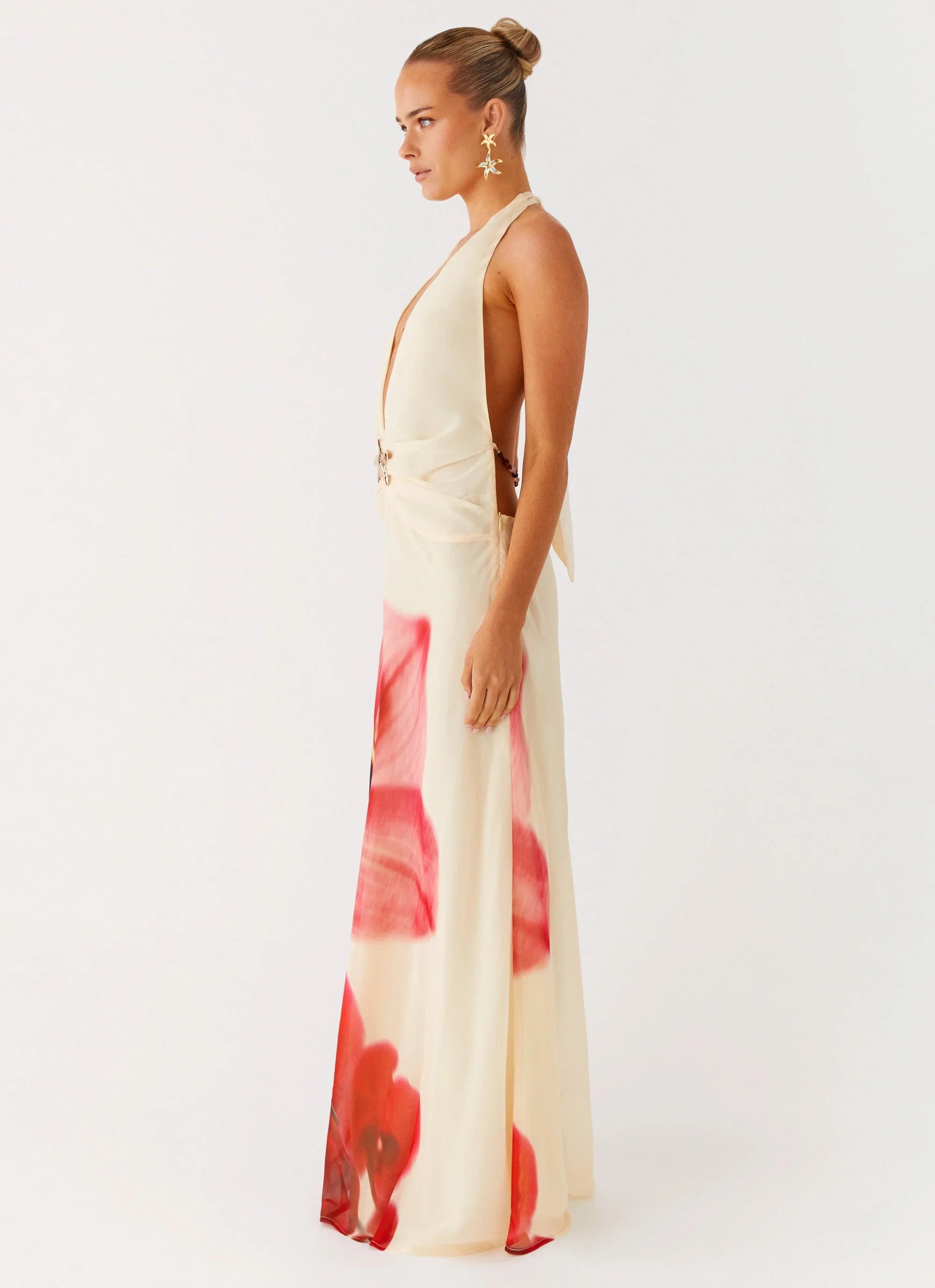 Belivia Maxi Dress Yellow Bloom