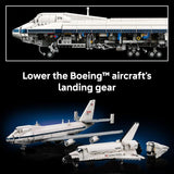 LEGO Icons Shuttle Carrier Aircraft Building Set for Adults Spaceship Airplane Model Kit for Adults Ages 18 Air Space Decor Gift for Birthdays 10360