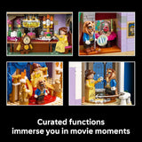 LEGO Disney Princess Beauty and The Beast Castle Building Set Room Decor for Women Men Ages 18 Model Building Kit for Adults Book Shelf Display Gift for Disney Fans 43263