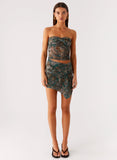 Vayda Mini Dress Vintage Blossom