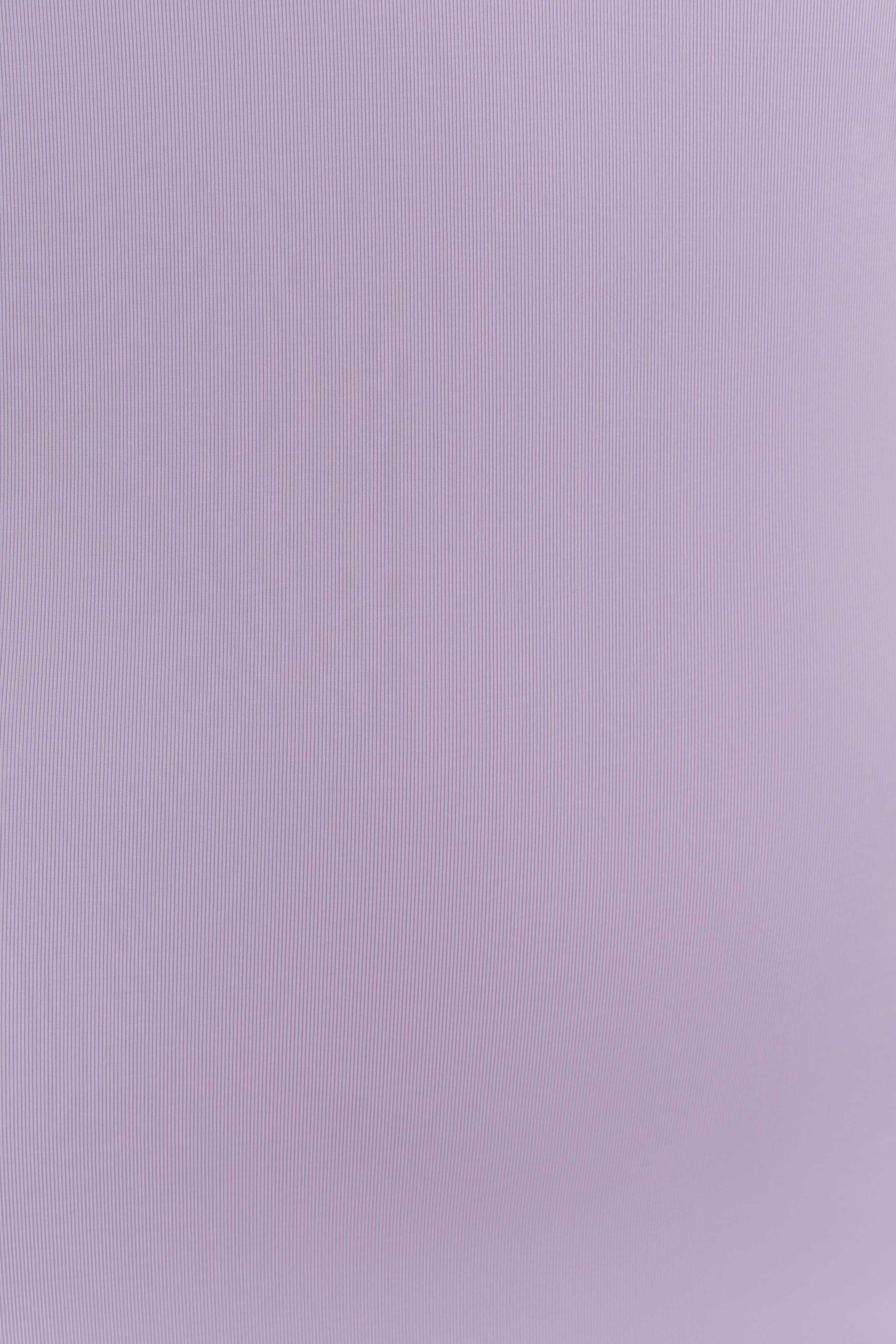 Genie Slinky Halter Midi Dress Lilac