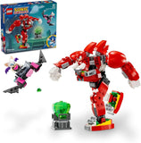 LEGO Sonic The Hedgehog Knuckles Guardian Mech 76996 Back to School Gift for Students Building Toy Boys Girls Ages 8 Sonic Action Figure Set 276 pieces 2 Minifigures