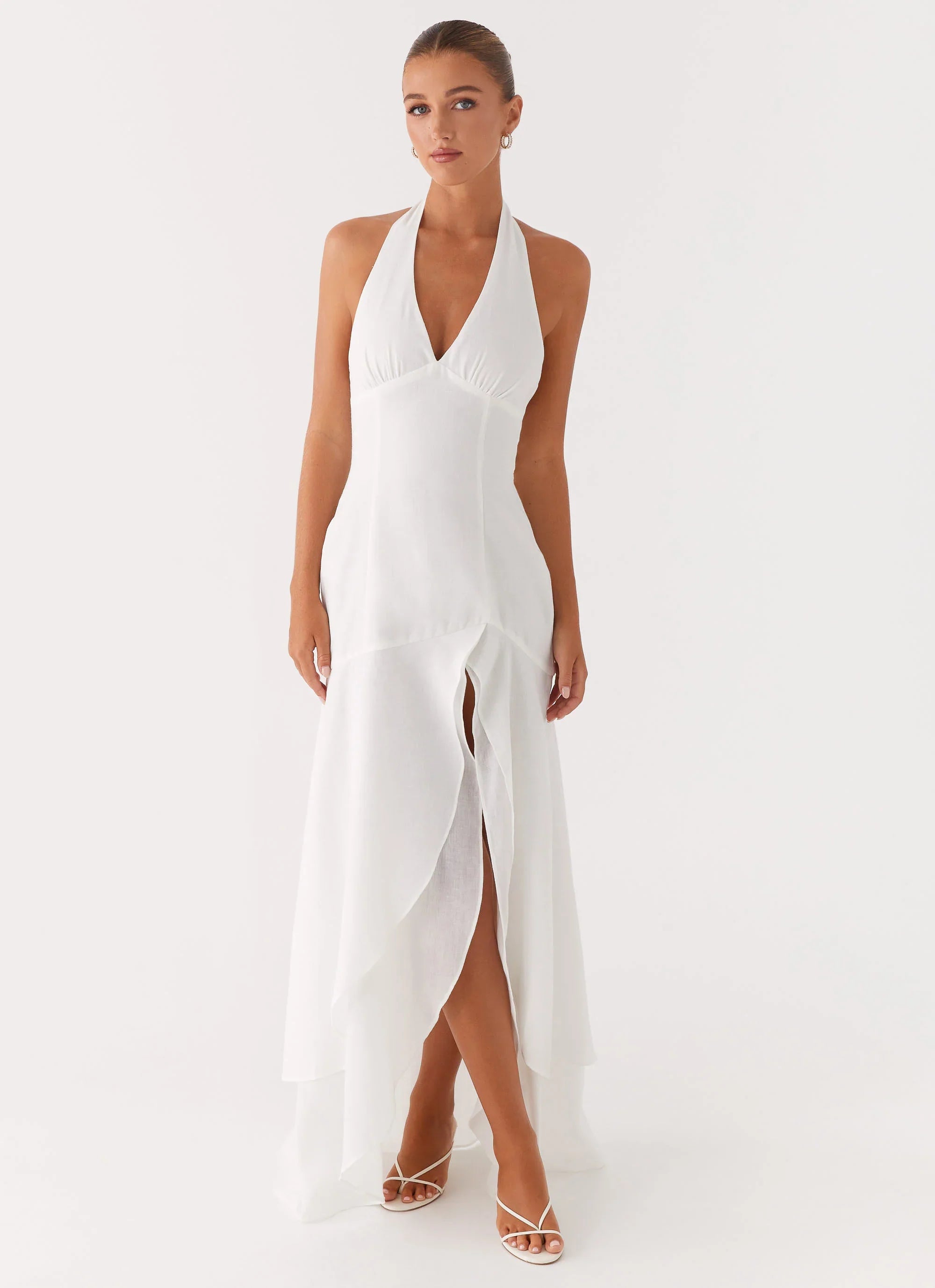 Turu Maxi Dress White
