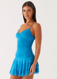 Emily Mini Dress Royal Blue