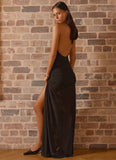 Island Muse Maxi Dress Black