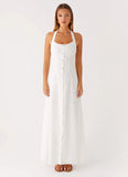 Jovanni Maxi Dress White