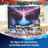 LEGO Disney Frozen Advent Calendar 2025 Kids Toy Holiday Countdown Playset for Boys Girls Ages 5 Ana Elsa Minidolls Buildable Surprises Disney Princess Gift for Christmas 43273