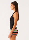 Diego Halter Top Black