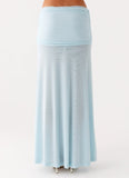 Blaze Maxi Skirt Blue
