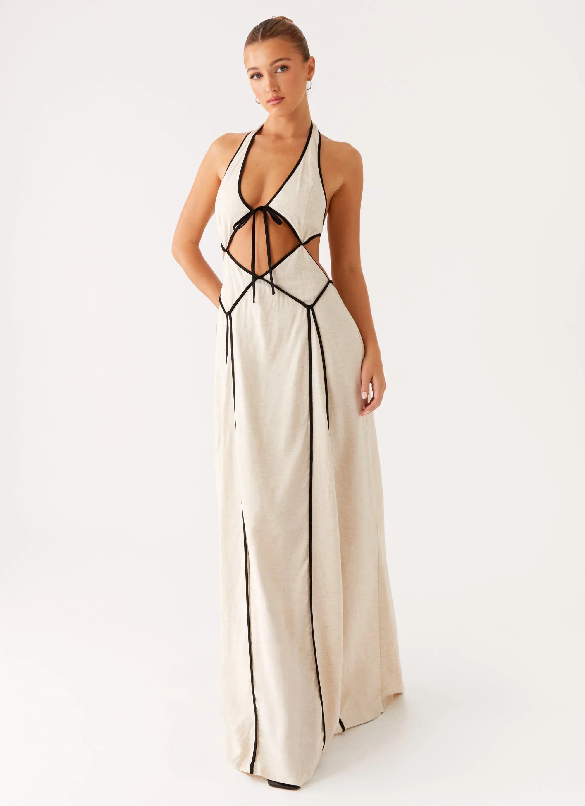 Sonnet Maxi Dress Oatmeal