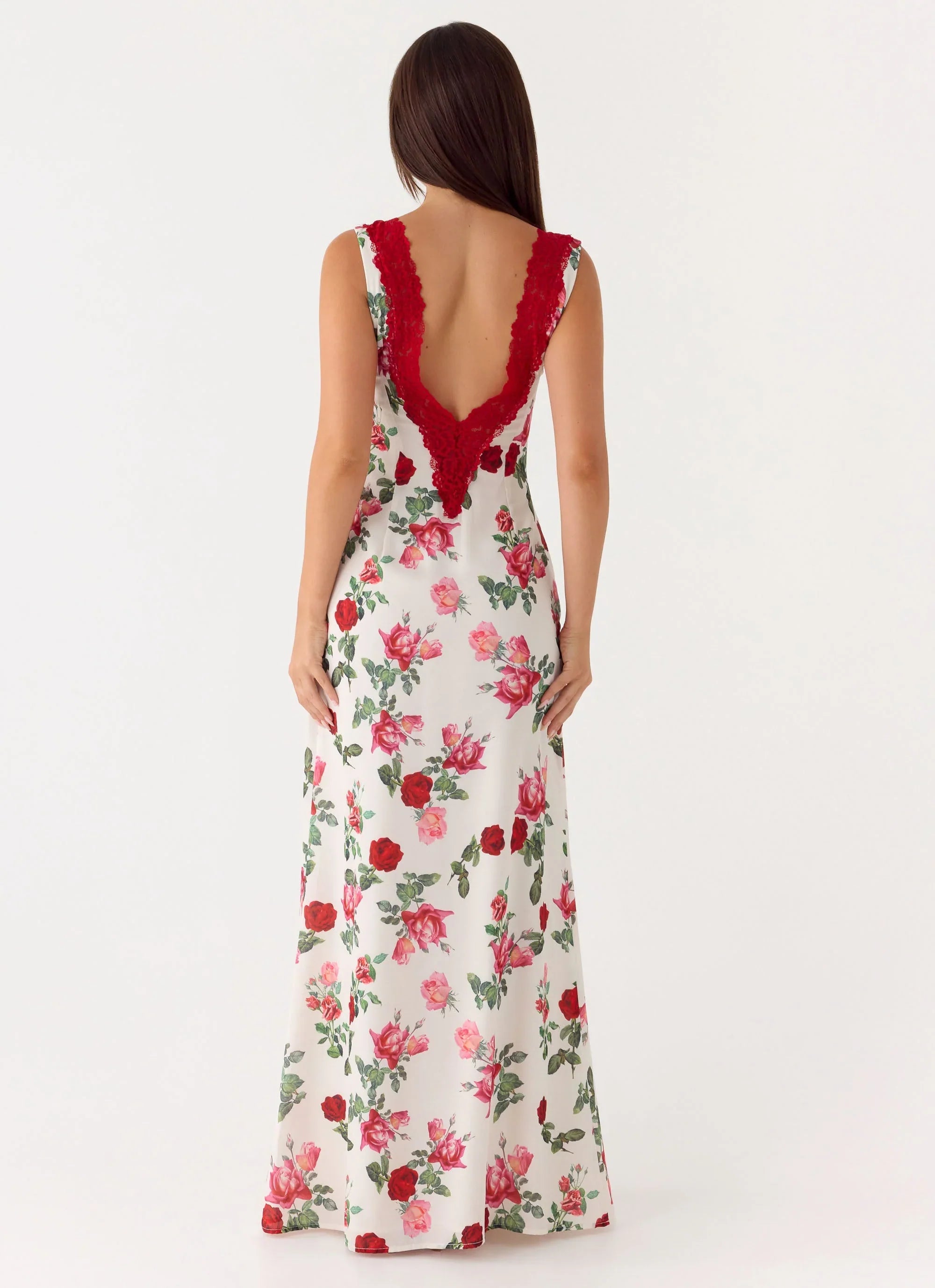 Aoifie Maxi Dress Ivory Bloom