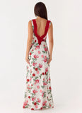 Aoifie Maxi Dress Ivory Bloom