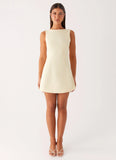 Lulita Mini Dress Buttercream Yellow