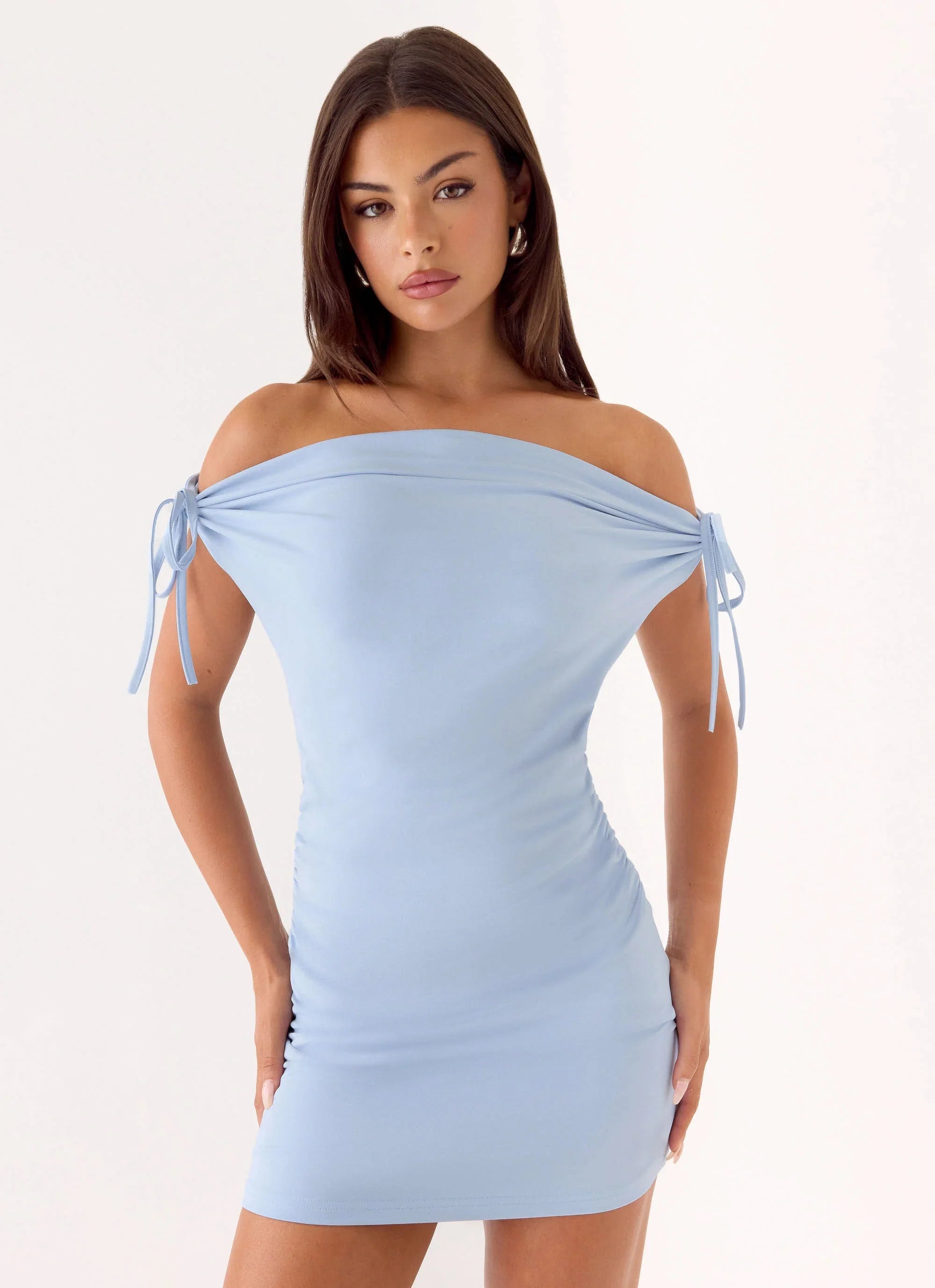 Kenia Multi Wear Mini Dress Blue