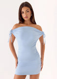 Kenia Multi Wear Mini Dress Blue