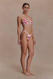 Robyn Beaded Bikini Bottom Pink