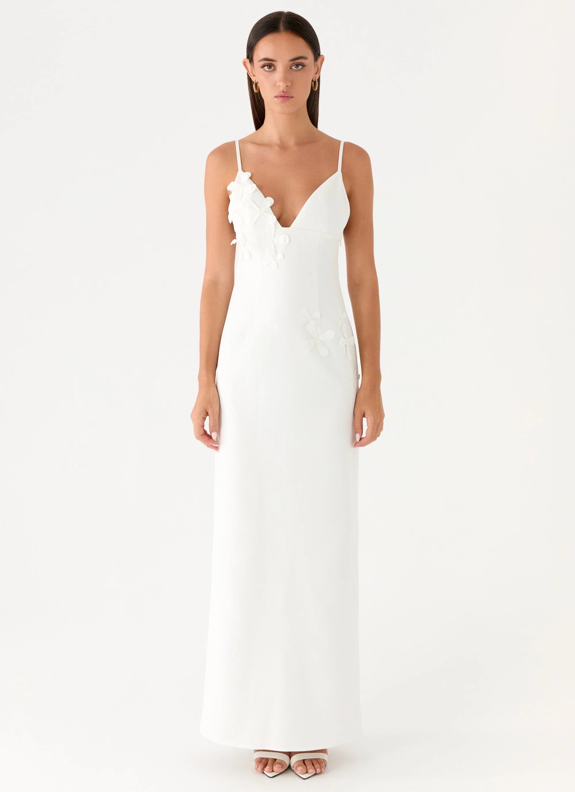 Lyris Maxi Dress White
