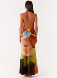 Raellia Maxi Dress Moody Floral