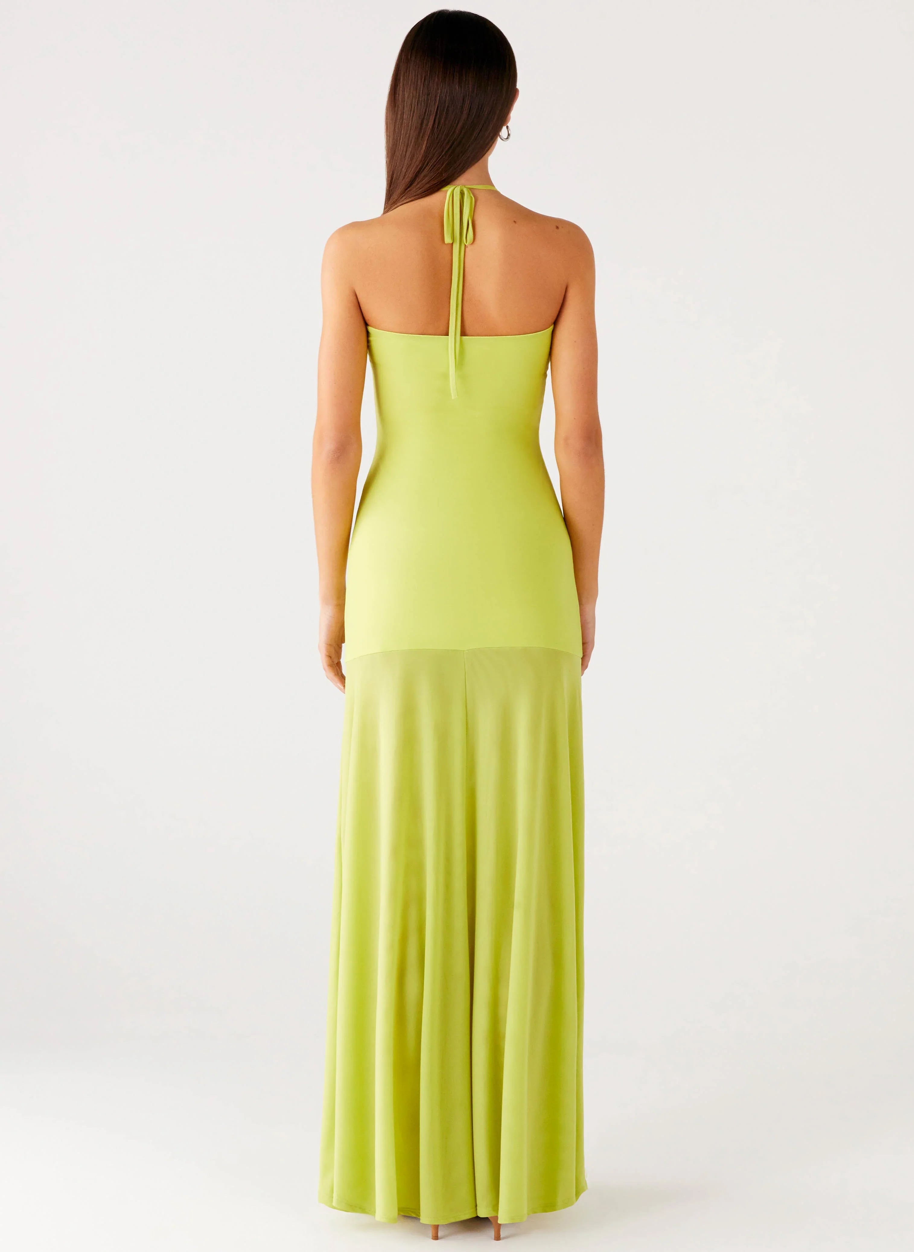 Claria Maxi Dress Lime