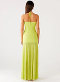 Claria Maxi Dress Lime