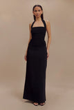 Amelita Suiting Halter Top Black