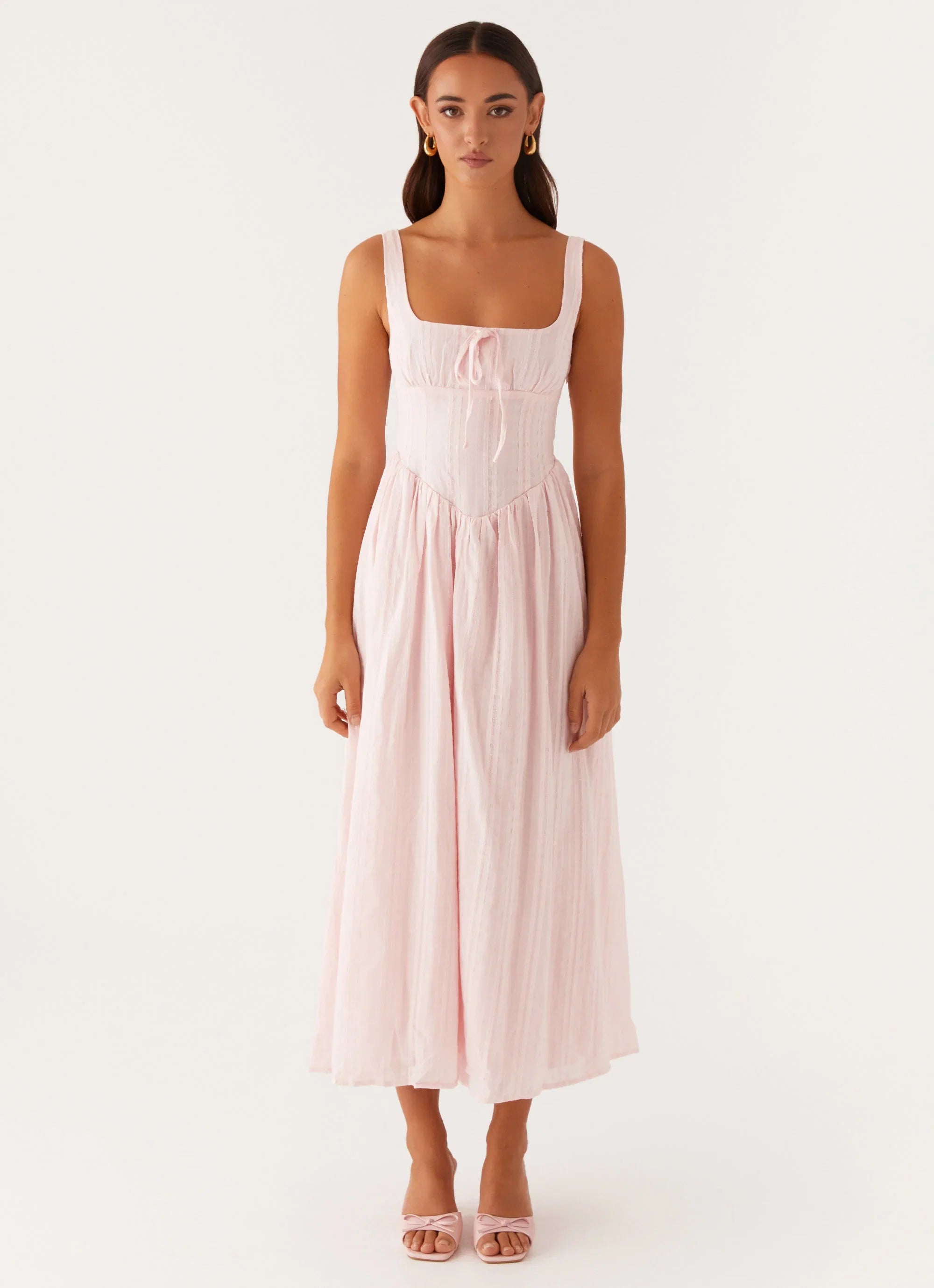 Pascuelle Midi Dress Pink