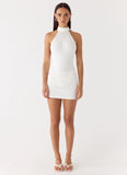 On My Way Mini Dress White