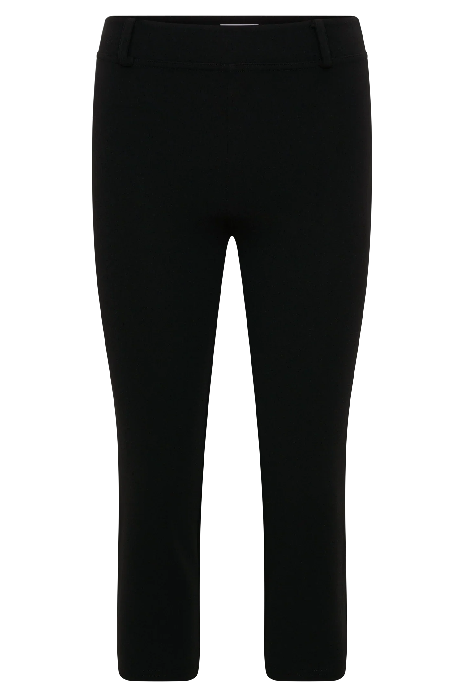 Blanca Stretch Crepe Capri Pants Black