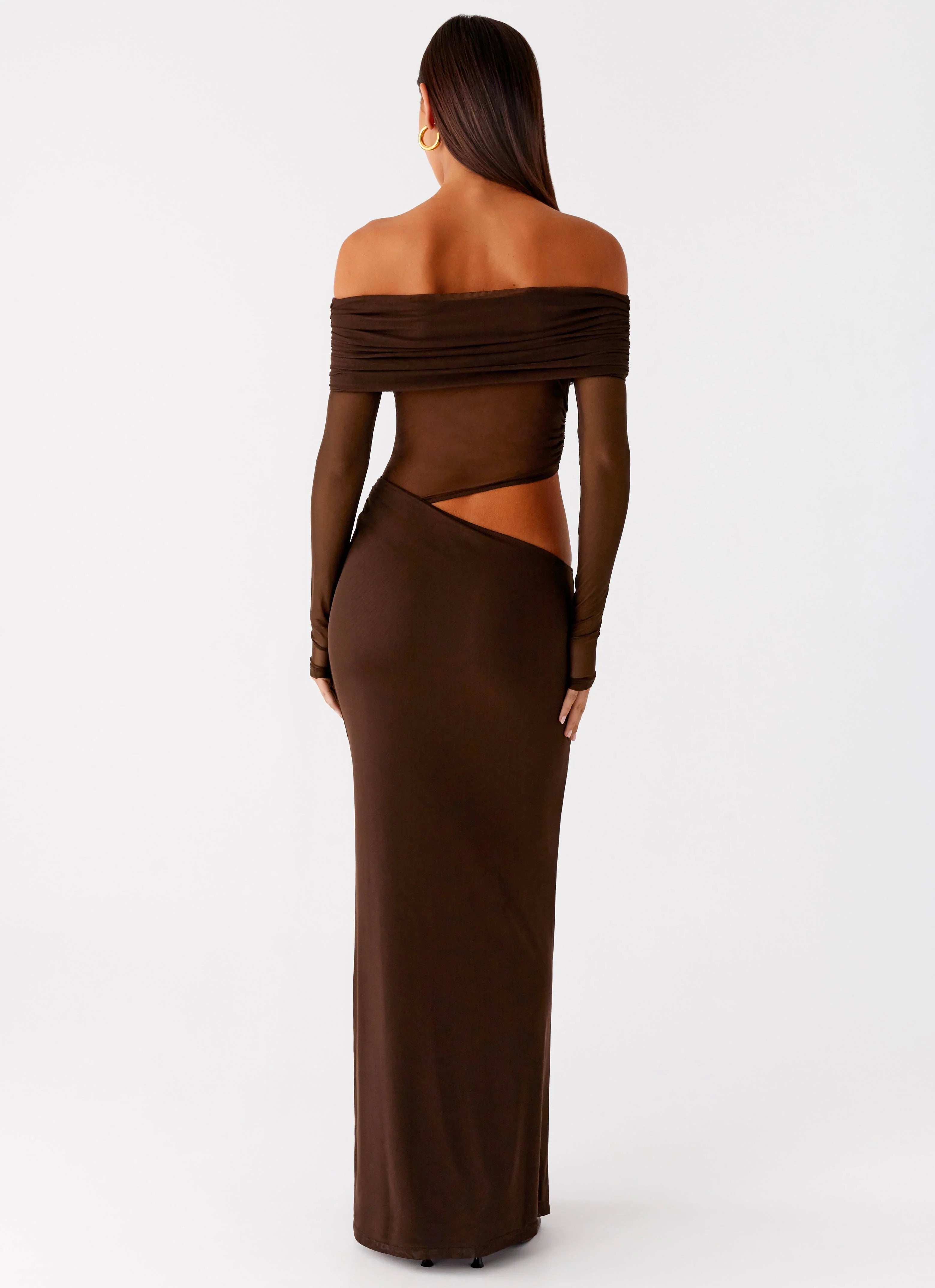 Emery Maxi Dress Chocolate