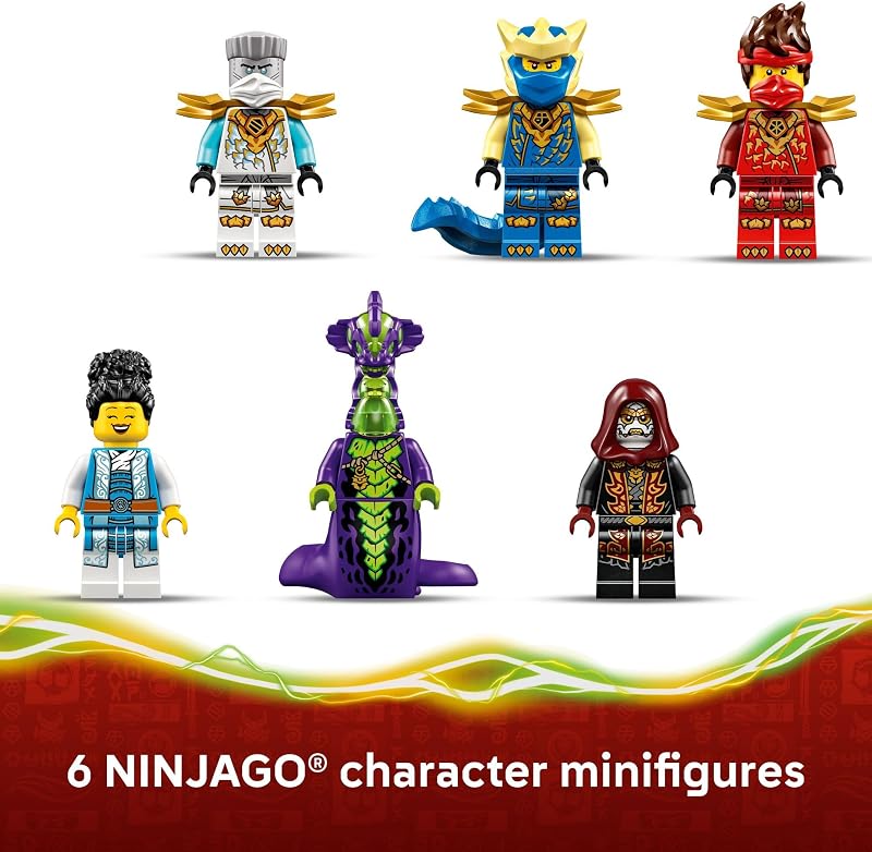 LEGO NINJAGO Ninja Vehicle Tree House Battle Building Toy for Boys Girls Kids Ages 7 Ninja Playset W 5 Minifigures Motorcycle Helicopter Toys Gift Idea for Birthdays 71857